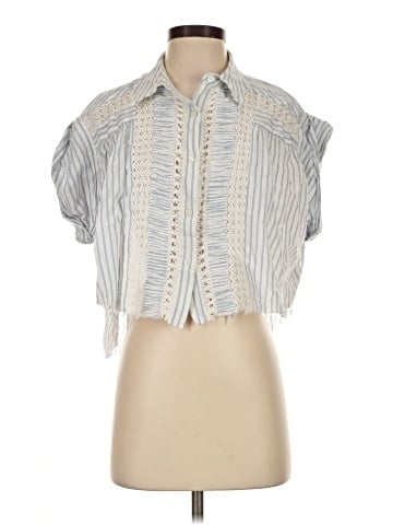 Urban Outfitters Short Sleeve Blouse (view 1)