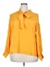 Zanzea Collection Yellow Long Sleeve Blouse Size 2X - photo 1