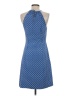 J. McLaughlin Polka Dots Blue Casual Dress Size XS - photo 2