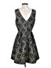 Blue Rain Paisley Black Cocktail Dress Size S - photo 2