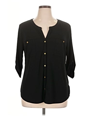 Ellen Tracy 3/4 Sleeve Blouse (view 1)