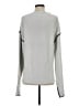 Badgley Mischka Gray Turtleneck Sweater Size S - photo 2