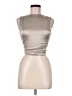 Shein Silver Sleeveless Top Size 6 - photo 1