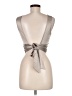 Shein Silver Sleeveless Top Size 6 - photo 2