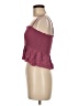 LA Hearts Burgundy Sleeveless Top Size M - photo 5