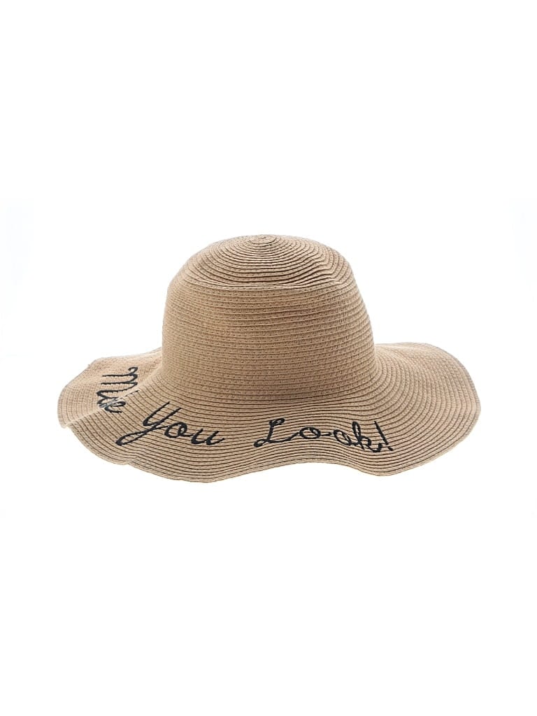 Pre-owned Unbranded Sun Hat In Tan