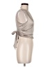 Shein Silver Sleeveless Top Size 6 - photo 4