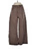 Shein 100% Cotton Brown Jeans Size XS - photo 1