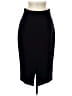 L.K. Bennett Solid Black Formal Skirt Size 8 - photo 1