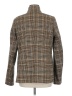 J.Jill Plaid Brown Coat Size M (tall) - photo 2