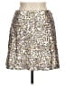 On 34th 100% Recycled Polyester Metallic Silver Formal Skirt Size 6 - photo 1