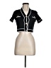 Unbranded Black Short Sleeve Top Size M - photo 1