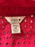 Intro 100% Cotton Pink 3/4 Sleeve Button-Down Shirt Size 3X - photo 7