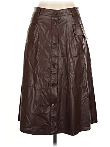 Banana Republic Factory Store Faux Leather Skirt (view 1)
