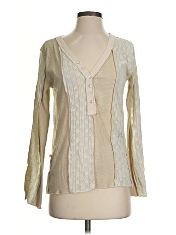 Pol Long Sleeve Henley (view 1)