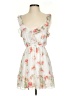 TOBI 100% Polyester Floral White Cocktail Dress Size S - photo 1