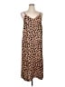 The Drop 100% Polyester Animal Print Brown Casual Dress Size XL - photo 1