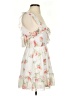 TOBI 100% Polyester Floral White Cocktail Dress Size S - photo 4