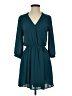 Brigitte Bailey Solid Teal Casual Dress Size S - photo 1