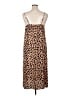 The Drop 100% Polyester Animal Print Brown Casual Dress Size XL - photo 2