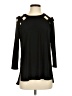 Jones Studio Black Long Sleeve Blouse Size S - photo 1