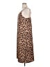 The Drop 100% Polyester Animal Print Brown Casual Dress Size XL - photo 5