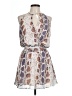 TCEC 100% Polyester Paisley Ivory Cocktail Dress Size L - photo 1