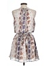 TCEC 100% Polyester Paisley Ivory Cocktail Dress Size L - photo 2