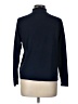 Lands' End 100% Cotton Blue Turtleneck Sweater Size L - photo 2