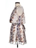 TCEC 100% Polyester Paisley Ivory Cocktail Dress Size L - photo 5