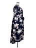 Unbranded 100% Polyester Floral Blue Casual Dress Size 3X - photo 4