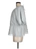 H&M 100% Polyester Gray 3/4 Sleeve Blouse Size M - photo 5