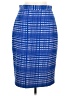 Banana Republic Graphic Blue Formal Skirt Size 8 - photo 1