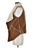 Sanctuary 100% Polyester Brown Faux Fur Vest Size M - photo 5
