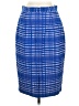Banana Republic Graphic Blue Formal Skirt Size 8 - photo 2