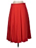 J.Crew 100% Polyester Solid Red Formal Skirt Size 4 - photo 1