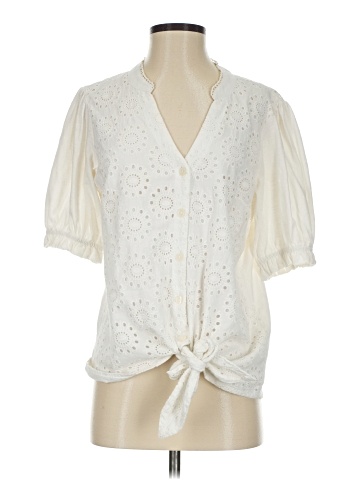 Porridge Short Sleeve Blouse (view 1)