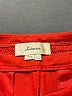 Elevenses Red Linen Pants Size 4 - photo 7