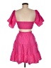 Goodnight Macaroon 100% Polyester Pink Cocktail Dress Size M - photo 2