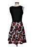 Unbranded Floral Black Casual Dress Size S - photo 2