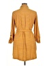 No Comment Plaid Yellow Casual Dress Size 1X - photo 2