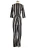 Parisian Stripes Black Jumpsuit Size 6 - photo 2
