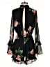 Lulus 100% Polyester Print Black Romper Size S - photo 2