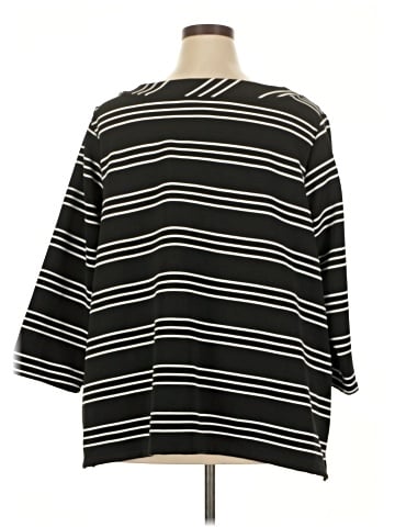 Liz Claiborne Career 3/4 Sleeve Top (view 2)