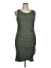 Leith Solid Green Casual Dress Size 1X - photo 1