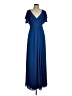 DB Studio Blue Cocktail Dress Size 6 - photo 1