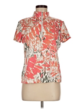Weekends By Chico's Short Sleeve Polo