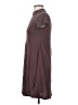 Double Zero Solid Brown Casual Dress Size S - photo 5