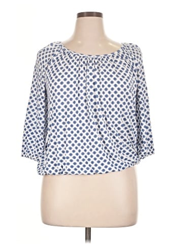 MICHAEL Michael Kors 3/4 Sleeve Blouse (view 1)