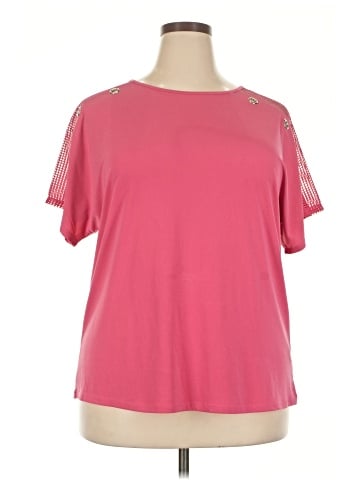 NY Collection Short Sleeve Top (view 1)